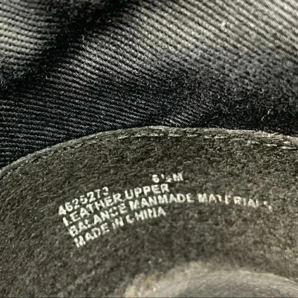 Crown Vintage ankle booties sz 6.5 black leather - Picture 11 of 12